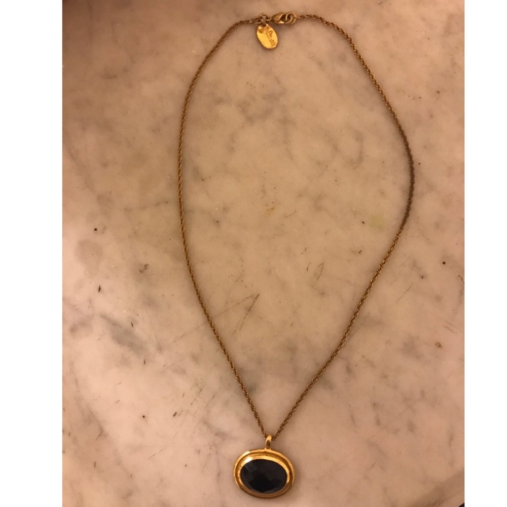 Julie Vos blue stone necklace